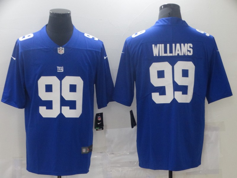 Men's New York Giants Leonard Williams #99 Blue Jersey